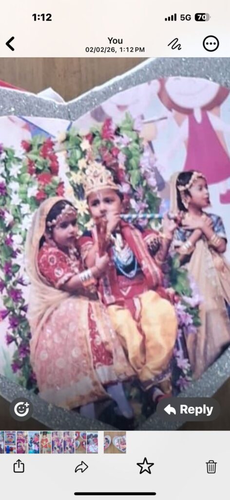 Celebrating Gokulasthami .